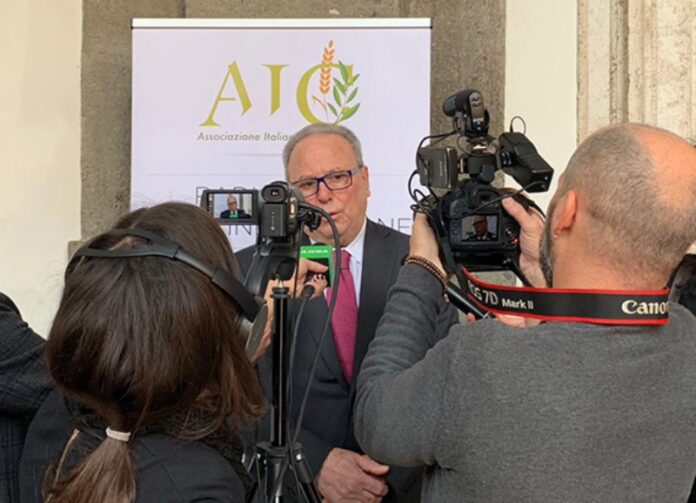 presidente dell'Associazione Italiana Coltivatori, Giuseppino Santoianni