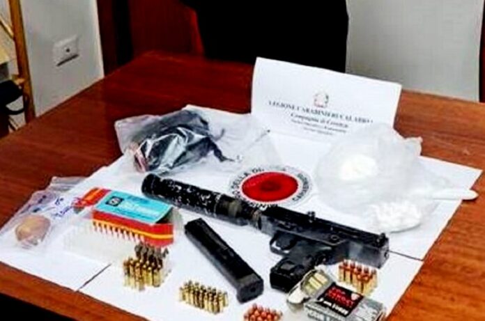 sequestro armi droga munizioni cosenza