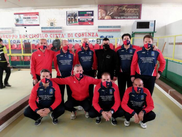 raffa bocce città di Cosenza