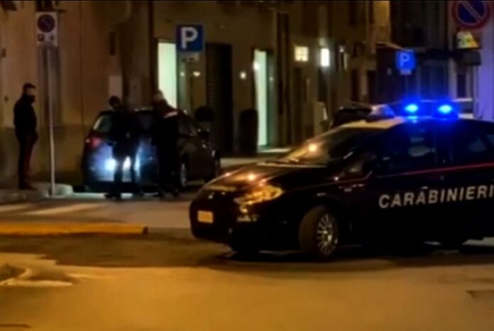 colpi di pistola auto maresciallo