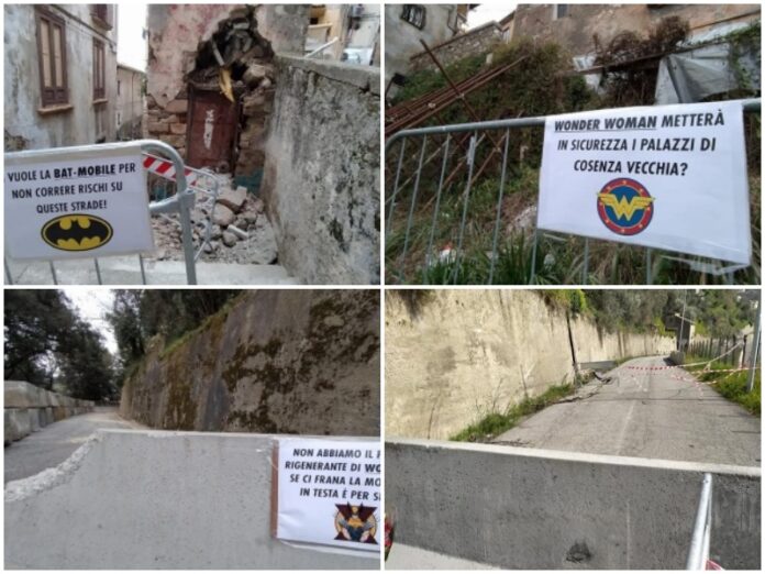 cosenza cade a pezzi