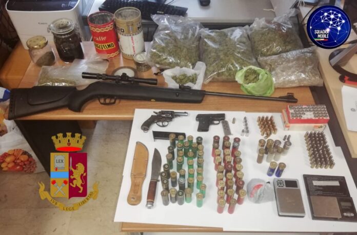 armi droga sequestro Bisignano