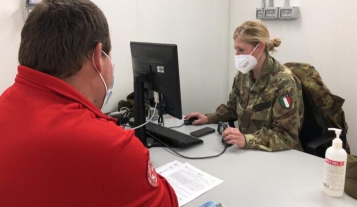 ospedale da campo centro vaccinale