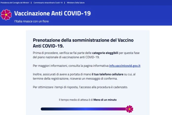 prenotazione vaccino calabria