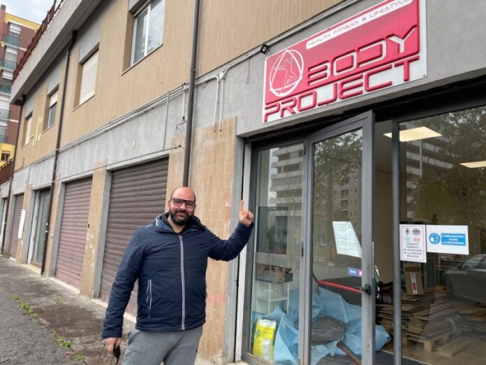 Francesco Buccieri - gestore della palestra Body Project di Cosenza.