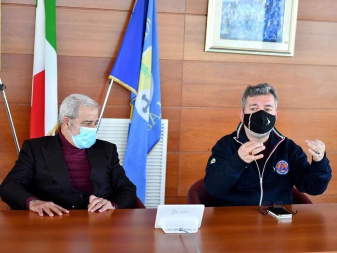 Il presidente Spirlì e il commissario Longo