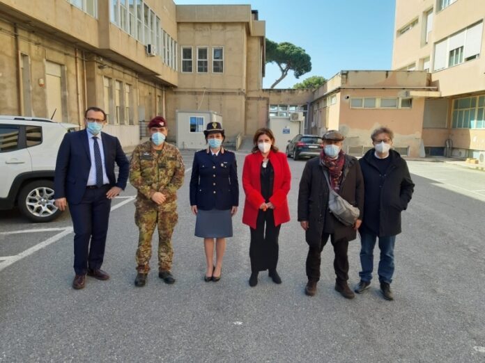 Longo in visita al Gom Reggio calabria