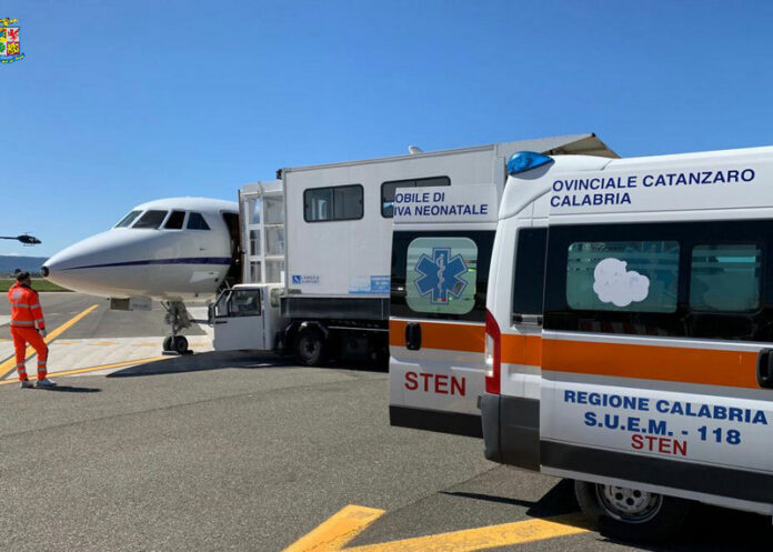 volo salvavita lamezia roma