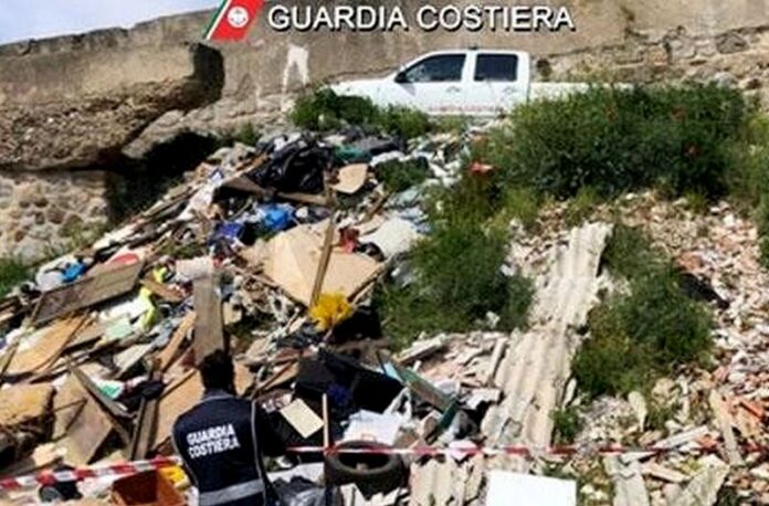 discarica abusiva fiume coriglianeto