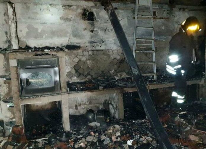 gerocarne incendio abitazione