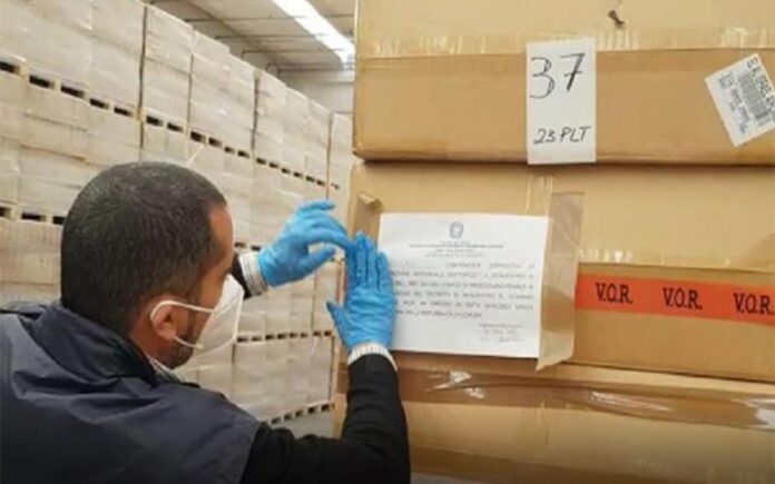 mascherine ritirate ospedale cosenza