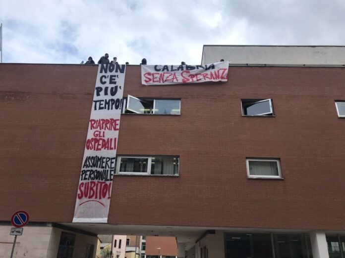 protesta AO Cosenza