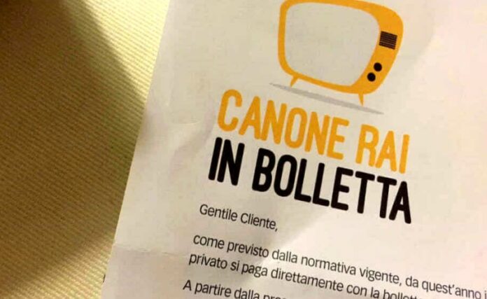 riduzione canone rai