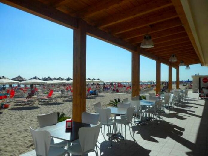 struttura stabilimento balneare