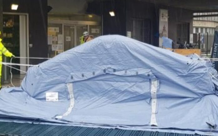 tenda-pre-triage-pronto-soccorso-Cosenza