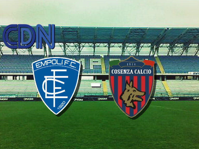 Empoli – Cosenza, sfida difficile e delicata per i calabresi