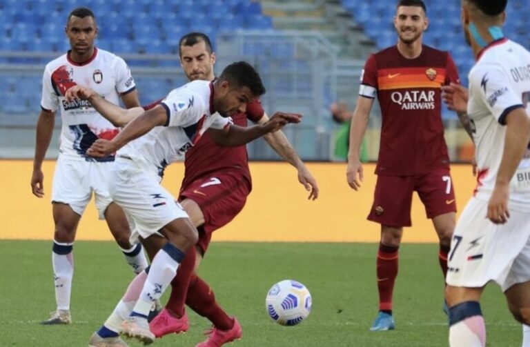 Roma – Crotone, i giallorossi dilagano. 5 – 0 il risultato finale