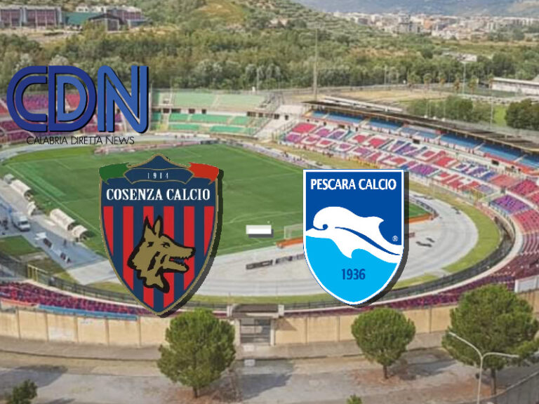 Cosenza – Pescara, 90’ per rimanere agganciati alla corsa salvezza