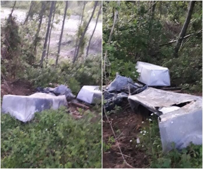 casse di zinco discarica cerisano