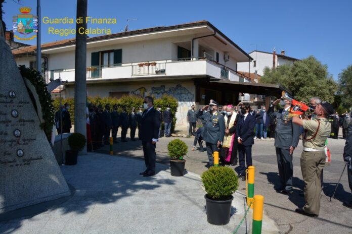 commemorazione 4 giovani finanzieri