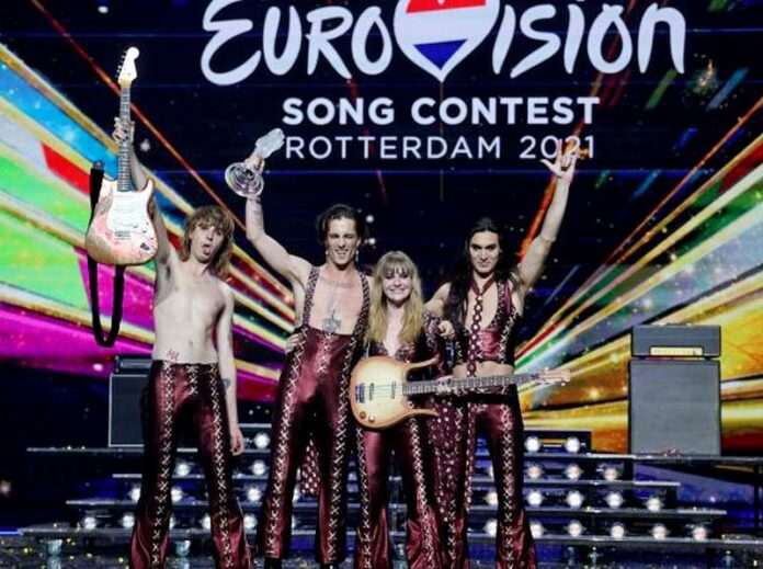 maneskin vincono eurovision 2021