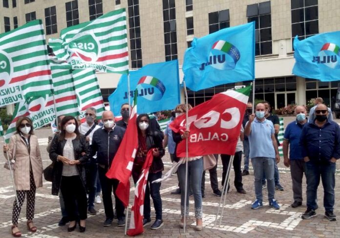 protesta lavoratori Corap