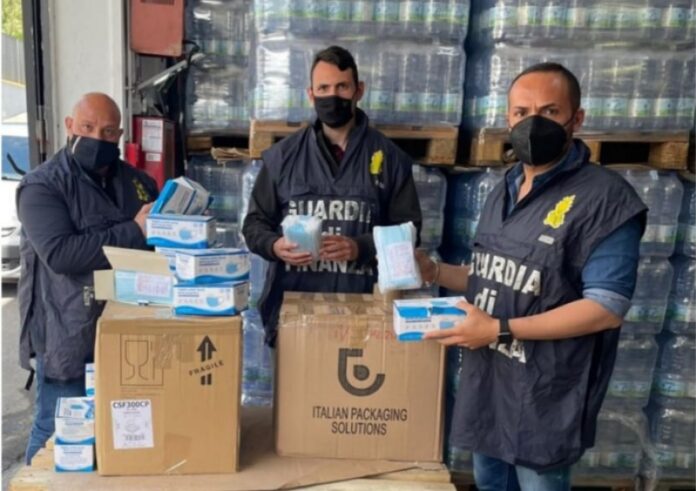 sequestro mascherine