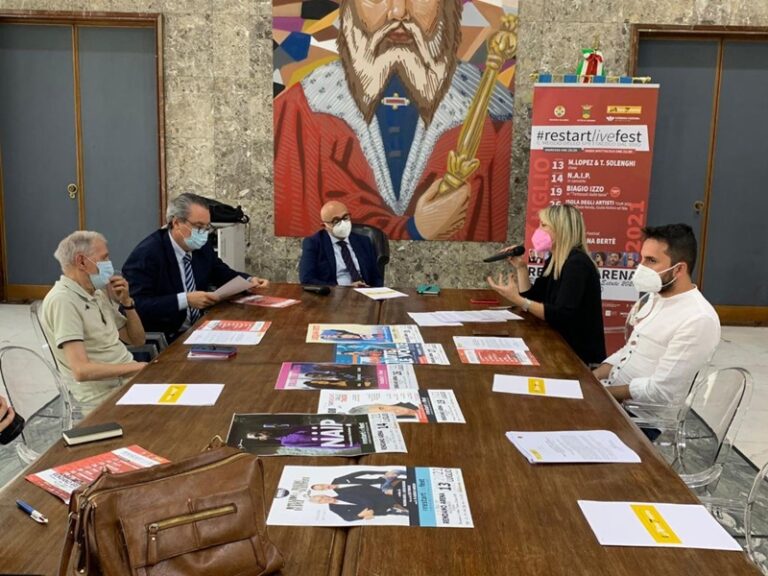 conferenza stampa Restartlive