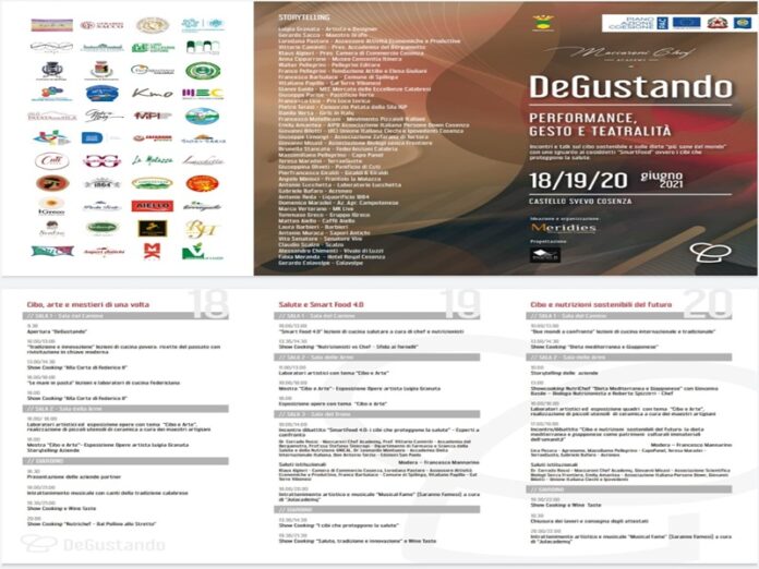 degustando programma
