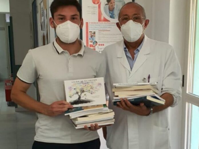libri donati al reparto di ocologia cosenza
