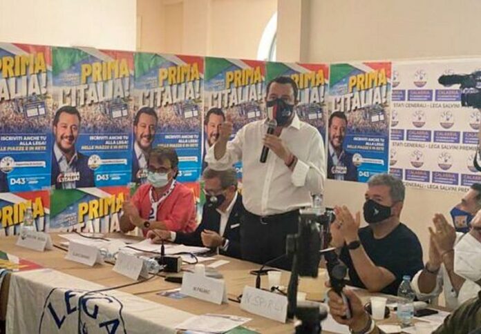 matteo salvini stati generali calabria
