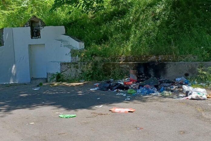 san nicola arcella spazzatura