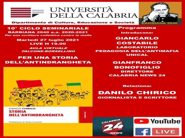 Storia dell’antindrangheta