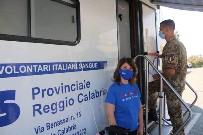 raccolta di sangue militari esercito