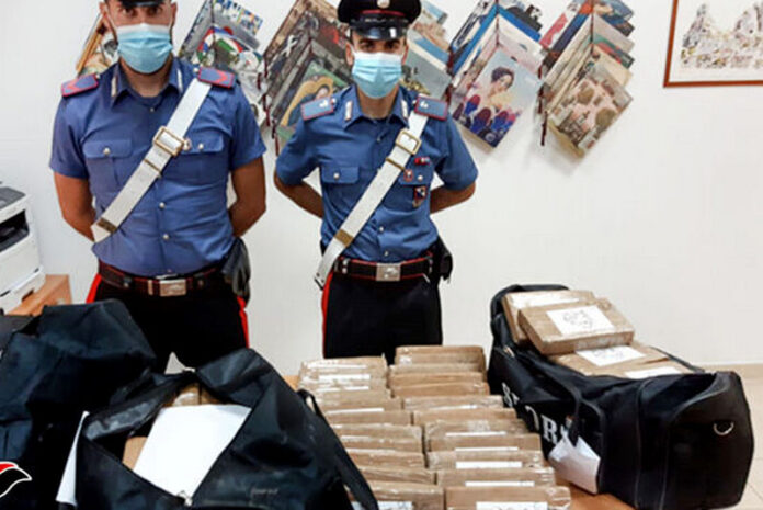 sequestro cocaina tir A2