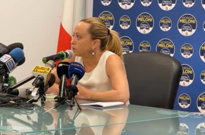 minacce giorgia meloni