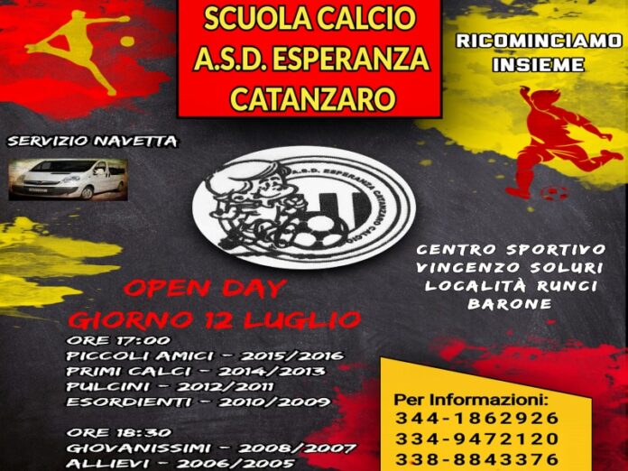 scuola calcio a.s.d esperanza catanzaro