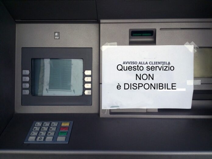 bancomat chiuso