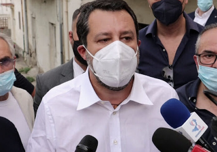 salvini in aspromonte