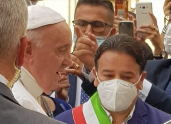 città di Altomonte dal Papa a Roma