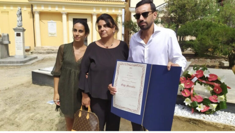 cittadinanza onoraria Gigi Marulla Cosenza
