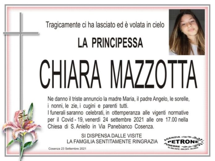 Morte bambina caduta dal balcone di casa Chiara Mazzotta