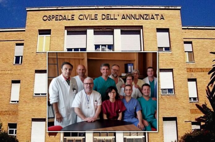 L’equipe di Chirurgia dell’Ospedale Annunziata