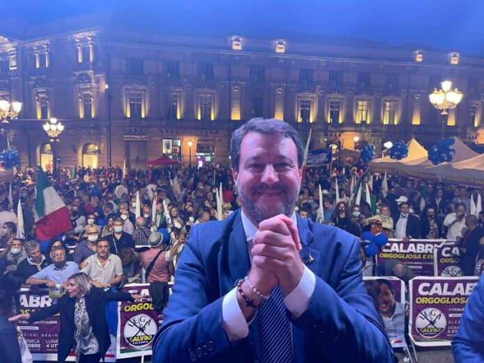 Matteo Salvini vince in Calabria