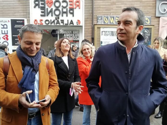 Roberto Occhiuto e Francesco Caruso