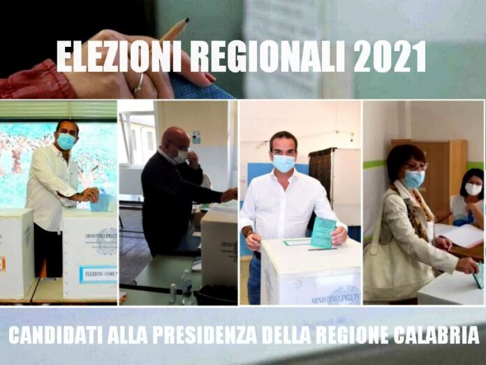candidati presidente al voto calabria