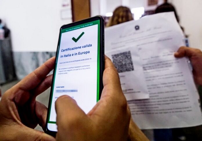 green pass sede lavoro