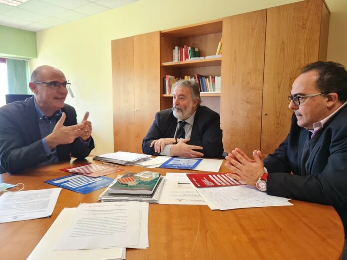 i prof Raniolo Ferrari e Nocito