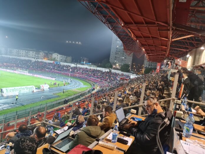 spettatori derby cosenza reggina