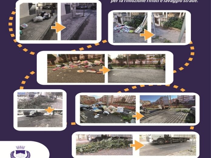 Cosenza Piano Straordinario interventi pulizia